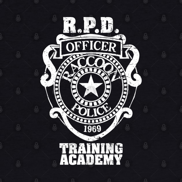 Raccoon Police Department Training Academy RPD T-Shirt by RevLevel